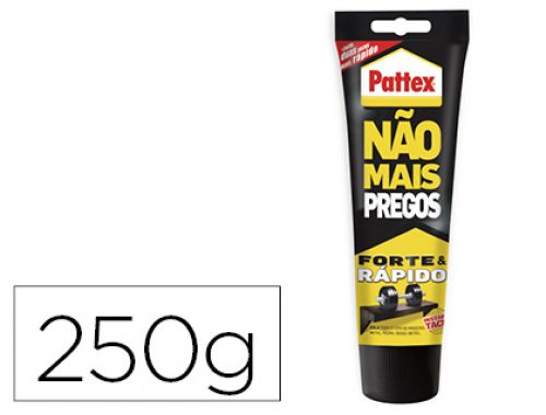 Cola pattex adesiva nao mais pregos 250 gr , Patex , 901182 , 8410020401169